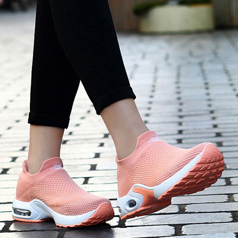 Leichte Mesh-walking-casual-comfy-sneaker Für Damen Zum Hineinschlüpfen