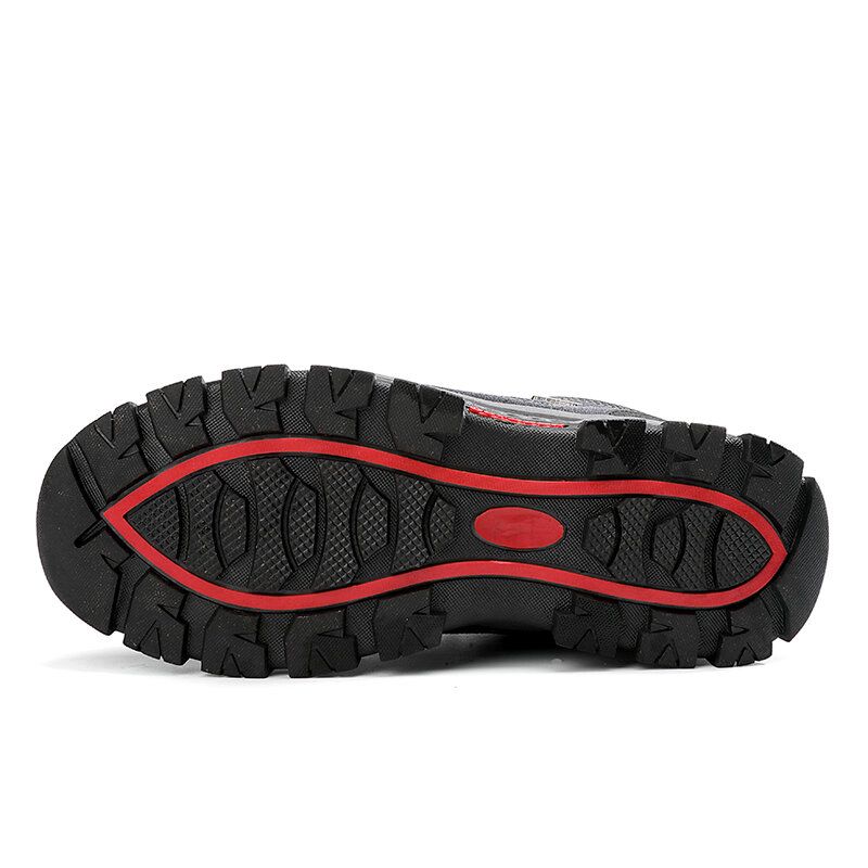 Männer Atmungsaktives Wildleder Weiche Sohle Rutschfeste Sport Casual Outdoor Wanderschuhe