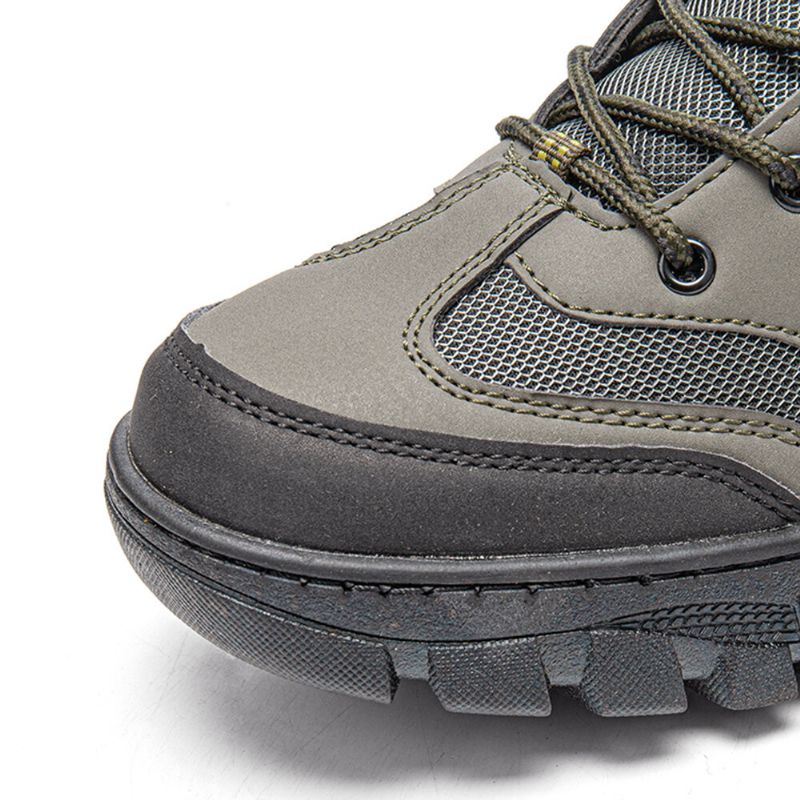 Männer Spleißen Rutschfeste Verschleißfeste Bequeme Outdoor-wanderschuhe