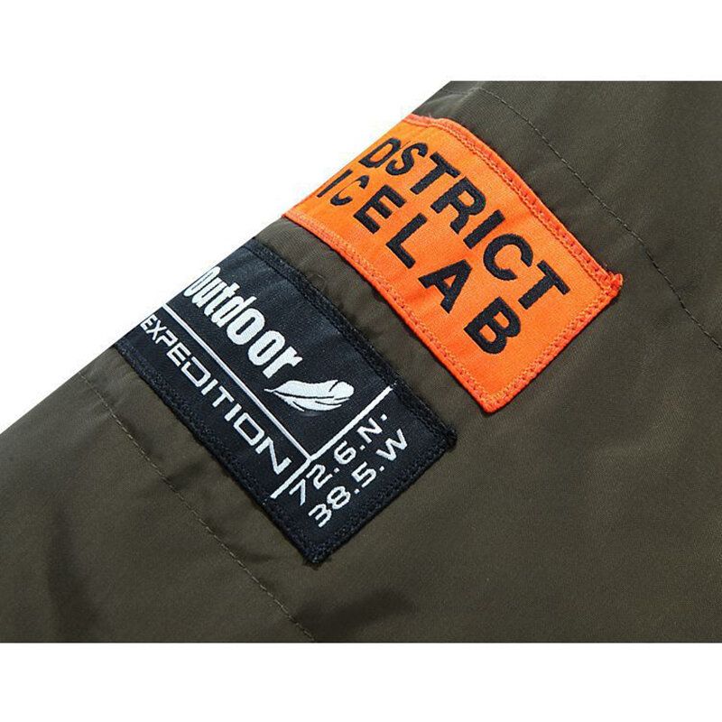 Dicke Warme Winddichte Daunenjacke Für Herren Outdoor-parka