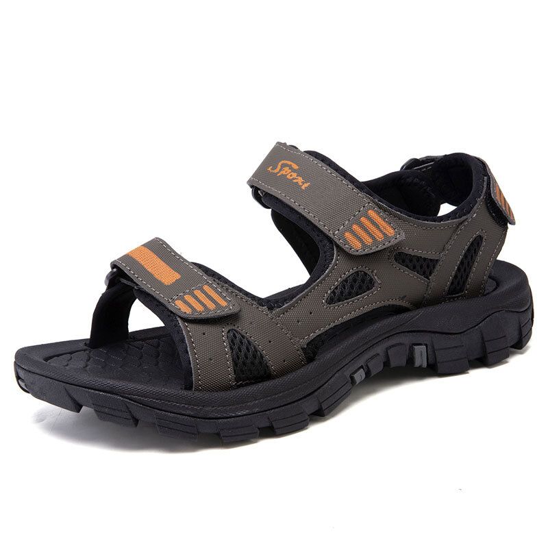 Atmungsaktive Geöffnete Rutschfeste Bequeme Lässige Outdoor-sandalen Für Herren