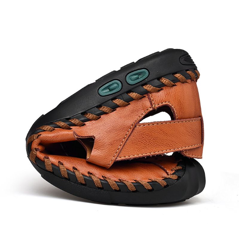 Atmungsaktive Herren-sandalen Mit Elastischem Band