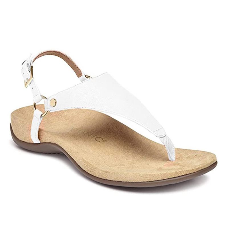 Frauen-metallschnallen-flip-flops Beiläufige Flache Slingback-sandalen