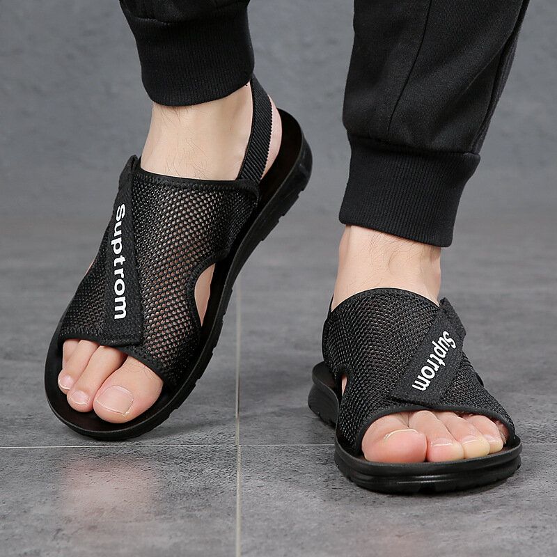 Herren Two Ways Casual Beach Slip On Hohle Outdoor-sandalen