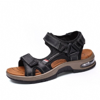 Leder Sommer Plus Size Outdoor Open Toe Athleisure Sandalen