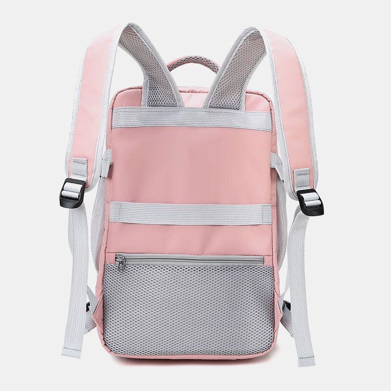 Damen Nylon Multi-pocket Schuhfach Rucksack Multifunktionale Reisetasche Mit Großem Fassungsvermögen