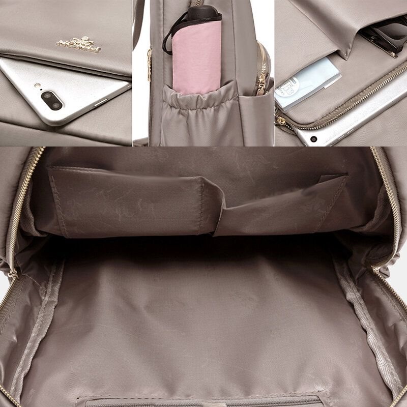 Damen Oxford Wasserdichter Outdoor-rucksack Mit Vielen Taschen Und Großem Fassungsvermögen