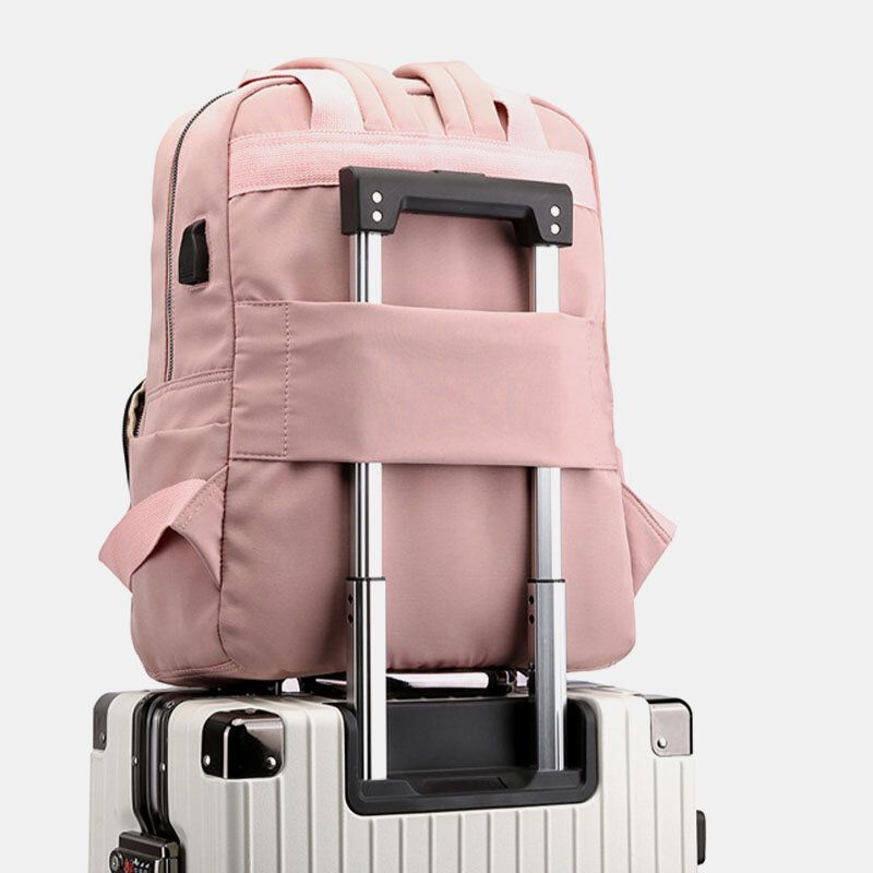 Damenmode-rucksack Mit Großem Fassungsvermögen Und Usb-ladeanschluss