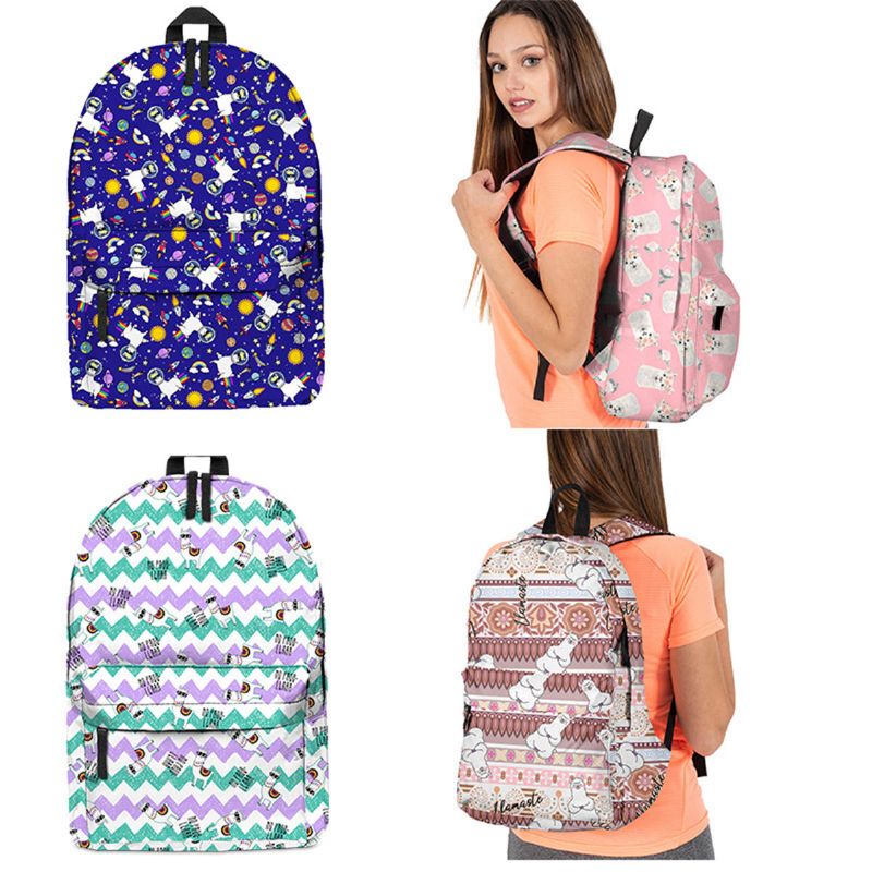 Frauen Männer Bester Rucksack Mädchen Schule Umhängetasche Rucksack Schulranzen Reise Handtasche