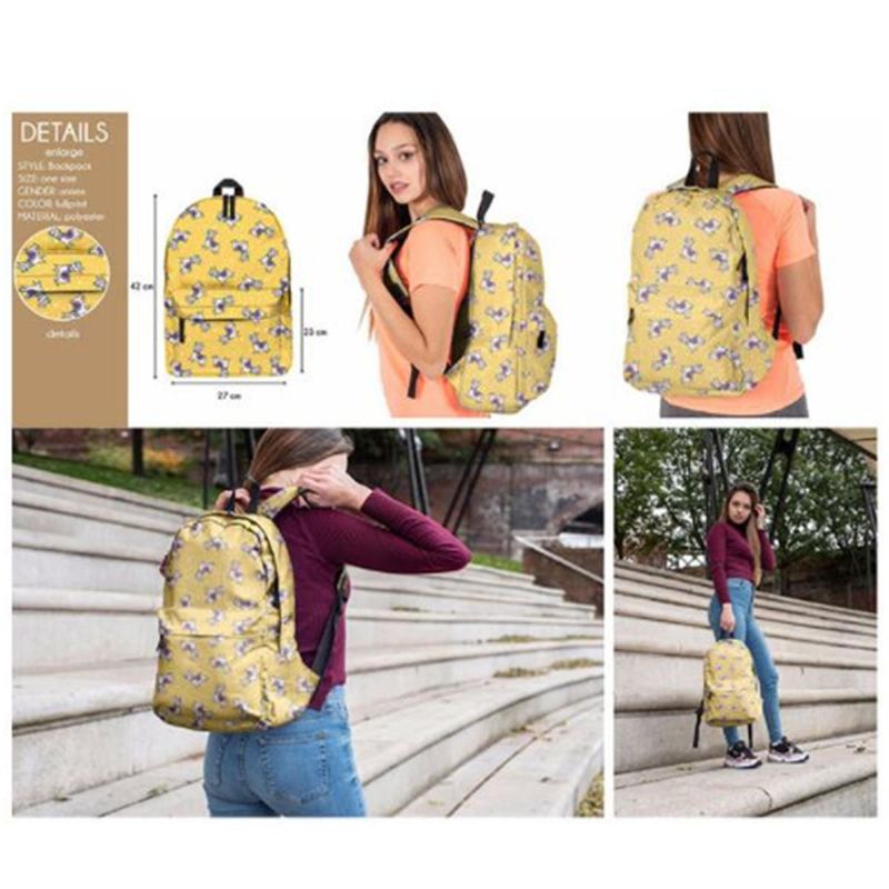 Frauen Männer Bester Rucksack Mädchen Schule Umhängetasche Rucksack Schulranzen Reise Handtasche