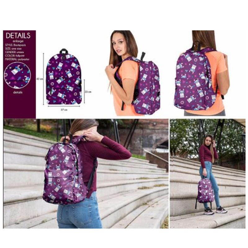 Frauen Männer Bester Rucksack Mädchen Schule Umhängetasche Rucksack Schulranzen Reise Handtasche