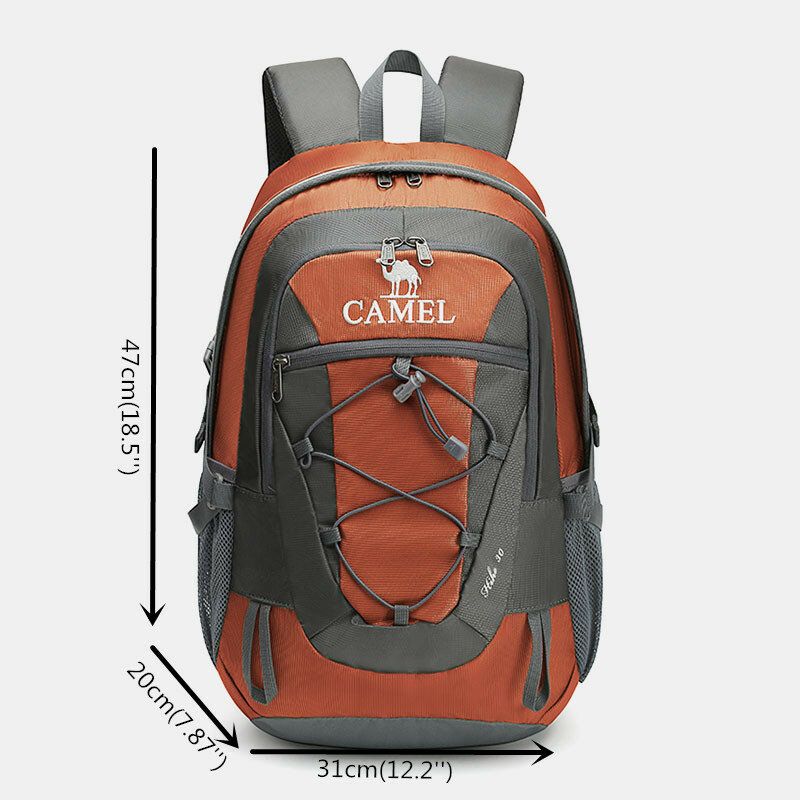 Herren 30 L Polyester Wasserdicht Leicht Große Kapazität Sport Wandern Reiserucksack