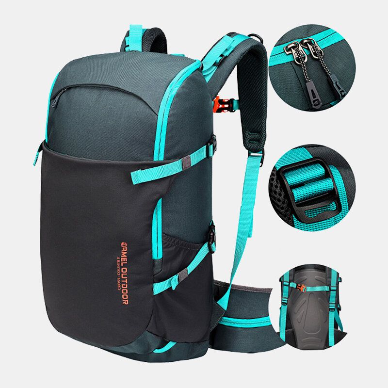 Herren 30 L Polyester Wasserdicht Leicht Große Kapazität Sport Wandern Reiserucksack