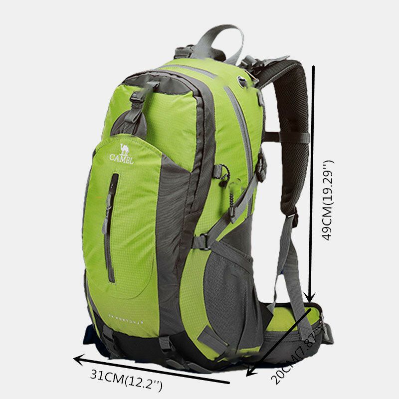 Herren 40 L Polyester Wasserdicht Leicht Große Kapazität Sport Wandern Reiserucksack