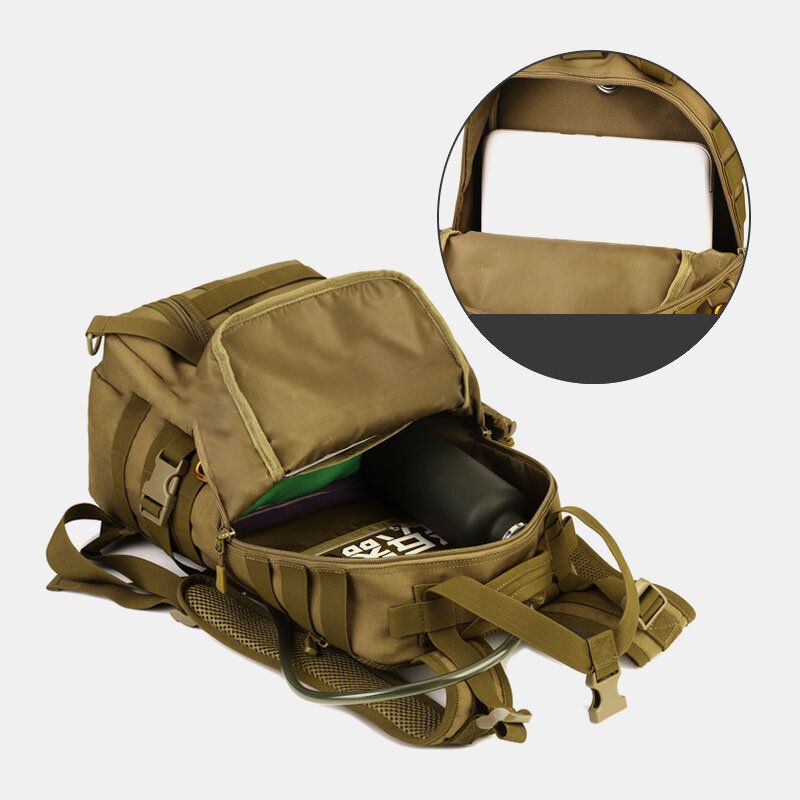 Herren Canvas Camouflage Tactical Outdoor Klettern Reisen Reiten Camping Rucksack