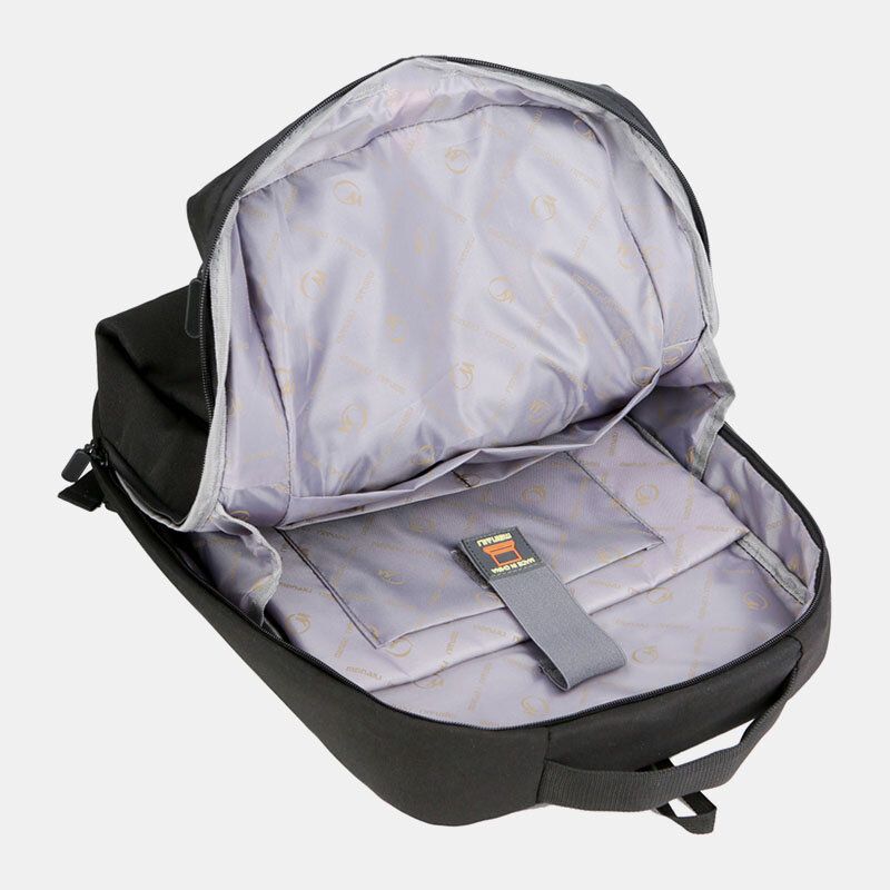 Herren Rucksack Aus Polyester Mit Usb-aufladung Und Großer Kapazität Für Business-laptoptaschen