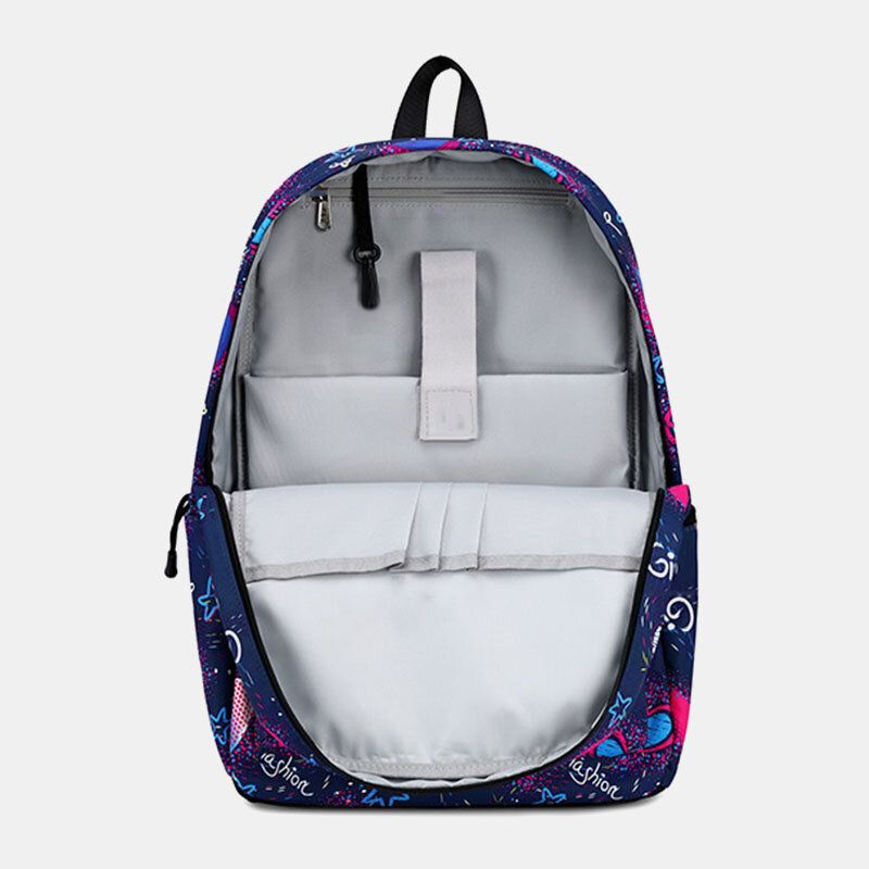 Love Pattern Schultasche 15.6'' Laptop Rucksack Tagesrucksack