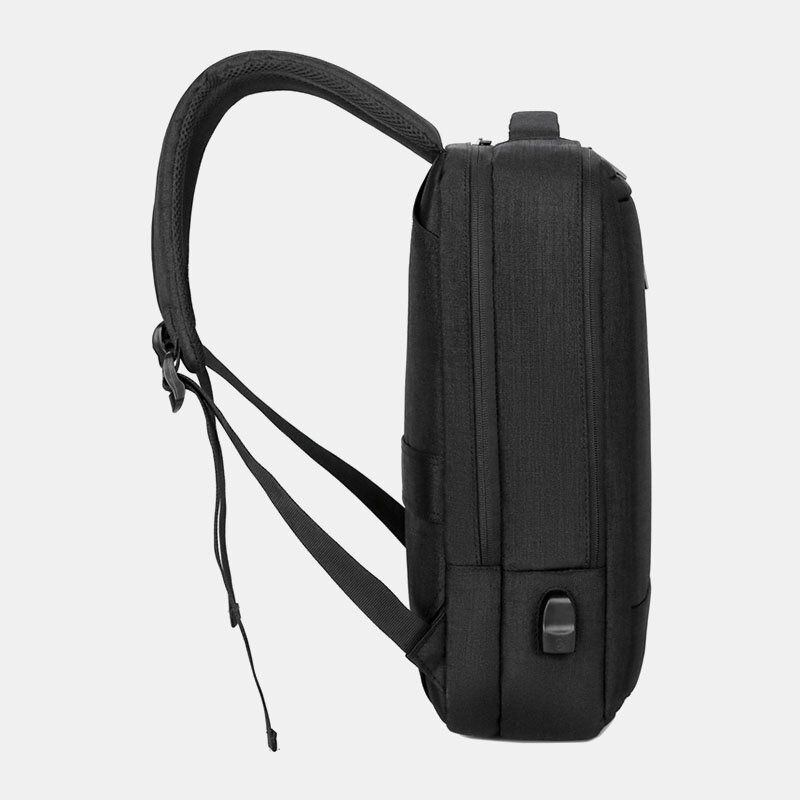 Männer Oxford 15.6 Zoll Laptop Usb Lade Laptop Tasche Rucksack