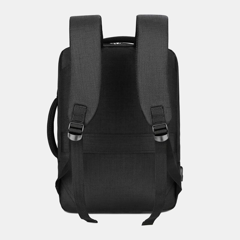 Männer Oxford 15.6 Zoll Laptop Usb Lade Laptop Tasche Rucksack