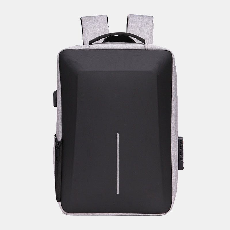 Männer Oxford-stoff Große Kapazität Wasserdichte Usb-lade 16-zoll-laptoptasche Anti-diebstahl-business-outdoor-handtaschen-rucksack