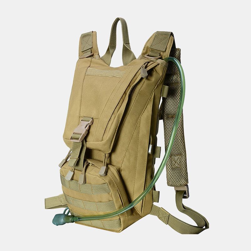 Männer Oxford-tuch Tactical Camouflage Outdoor Reiten Klettern Sport Water Bottle Pocket Rucksack