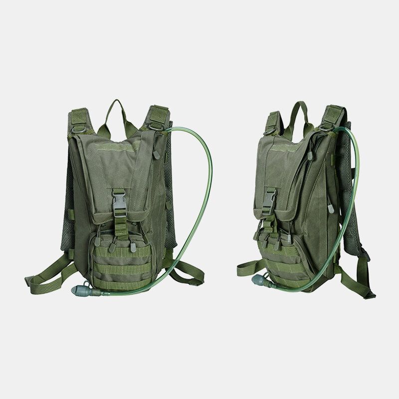 Männer Oxford-tuch Tactical Camouflage Outdoor Reiten Klettern Sport Water Bottle Pocket Rucksack