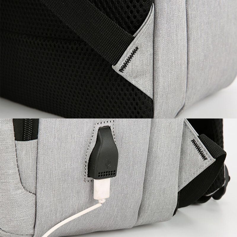 Männer Usb-aufladung Wasserdicht Große Kapazität Geschäftsreisen 16 Zoll Laptoptasche Reisetasche Rucksack