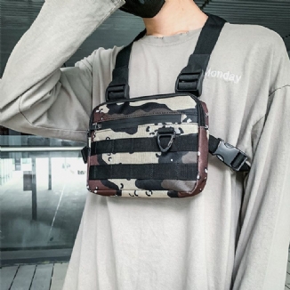 Unisex Oxford Cloth Camouflage Tactical Cool Tooling Weste Outdoor-rucksack Handytasche Paartasche