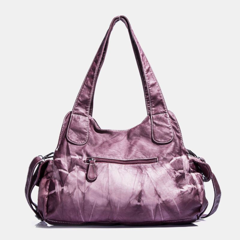 Angel Kiss Frauen Pu-leder Multi-carry Einfarbig Umhängetasche Umhängetasche Tote Handtasche