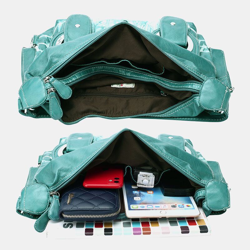 Damen Tie Dye Multi-carry Wasserdichte Umhängetasche Mit Großer Kapazität Umhängetasche Handtasche Rucksack