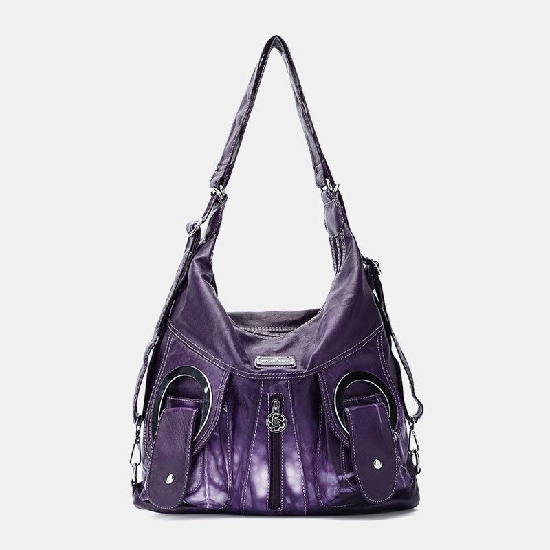 Damen Tie Dye Multi-carry Wasserdichte Umhängetasche Mit Großer Kapazität Umhängetasche Handtasche Rucksack