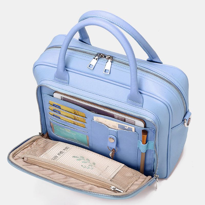 Designer-reise-laptoptasche Für Damen Solide Umhängetasche