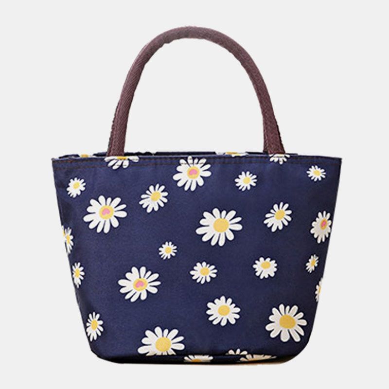 Frauen-blumen-große Kapazitäts-handtaschen-umhängetasche