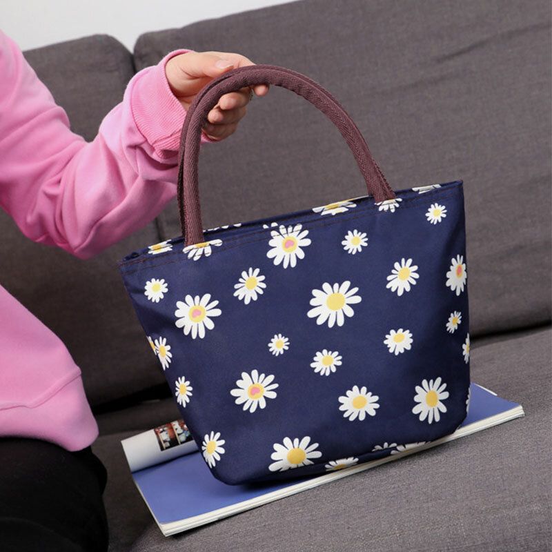 Frauen-blumen-große Kapazitäts-handtaschen-umhängetasche