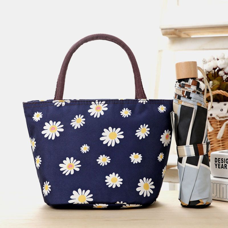 Frauen-blumen-große Kapazitäts-handtaschen-umhängetasche