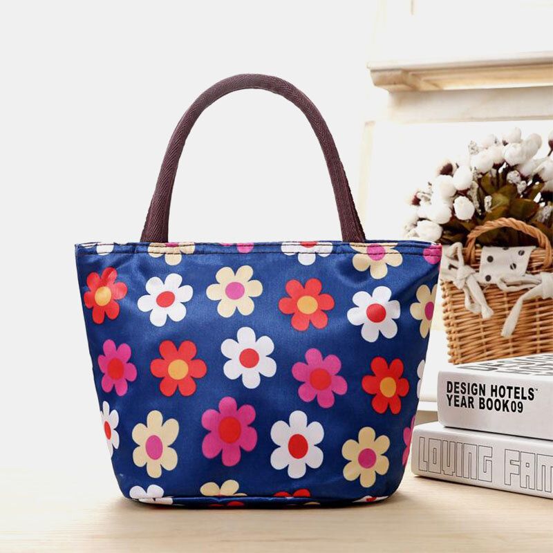 Frauen-blumen-große Kapazitäts-handtaschen-umhängetasche