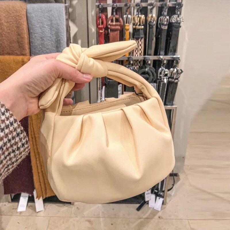 Frauen-bogen-beutel-solide Beiläufige Handtaschen-umhängetasche