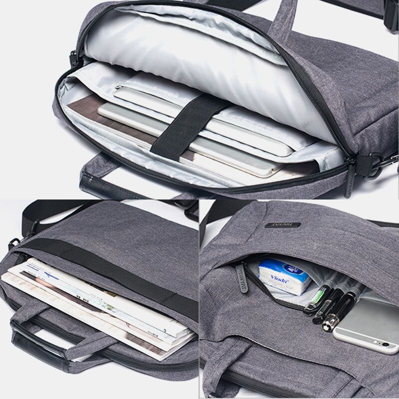 Herrenmode Businesstasche Multifunktionstasche Computertasche Handtasche Umhängetasche