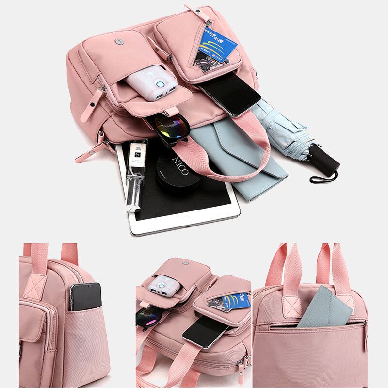 Leichte Wasserdichte Damen-handtasche Mit Mehreren Taschen