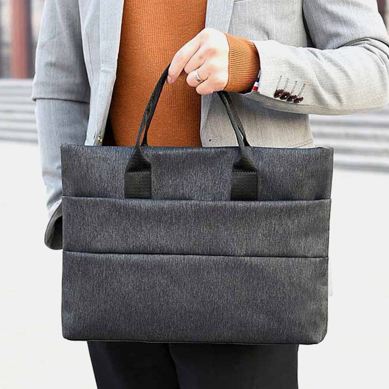 Männer Oxford Wasserdichte 15.6-zoll-laptoptasche Mit Großer Kapazität Mehrschichtige Aktentaschen Handtasche