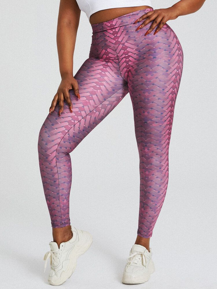 Berühmte Figurbetonte Yoga-leggings Von Tiktok Mit Hoher Taille