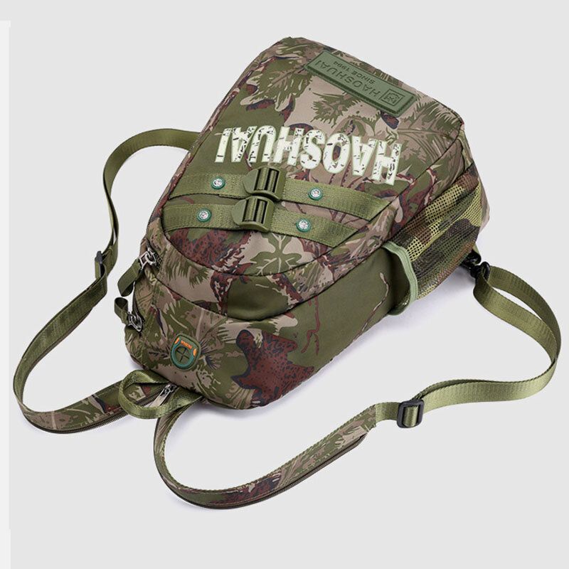 Herren Camouflage Multifunktionale Wasserdichte Sport-brusttasche Mit Großer Kapazität Umhängetasche Umhängetasche Rucksack