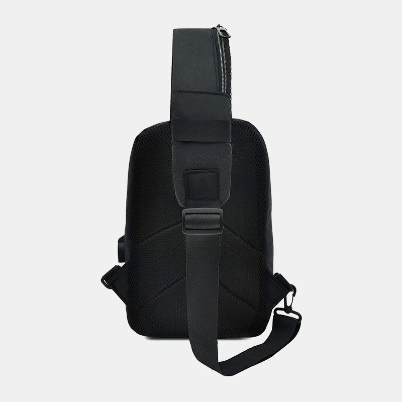 Herren Nylon Usb-lade Lässige Outdoor Kurze Brusttasche Umhängetasche