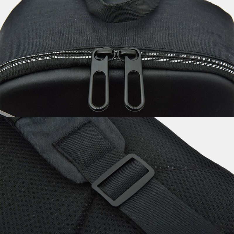 Herren Nylon Usb-lade Lässige Outdoor Kurze Brusttasche Umhängetasche