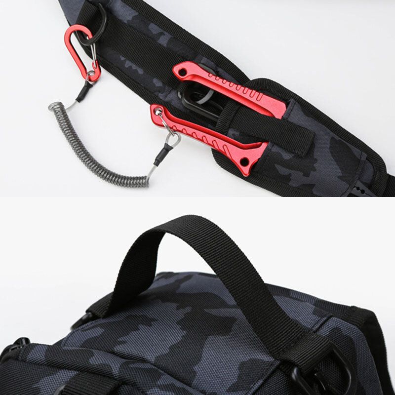 Männer Camouflage Multi-carry Tactical Fishing Travel Outdoor Brusttasche Umhängetasche