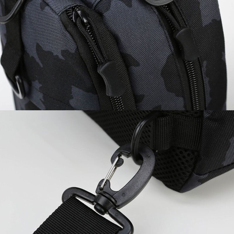 Männer Camouflage Multi-carry Tactical Fishing Travel Outdoor Brusttasche Umhängetasche