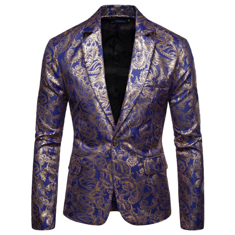 Bedruckter Blazer Für Herren