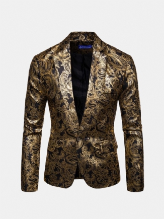 Bedruckter Blazer Für Herren