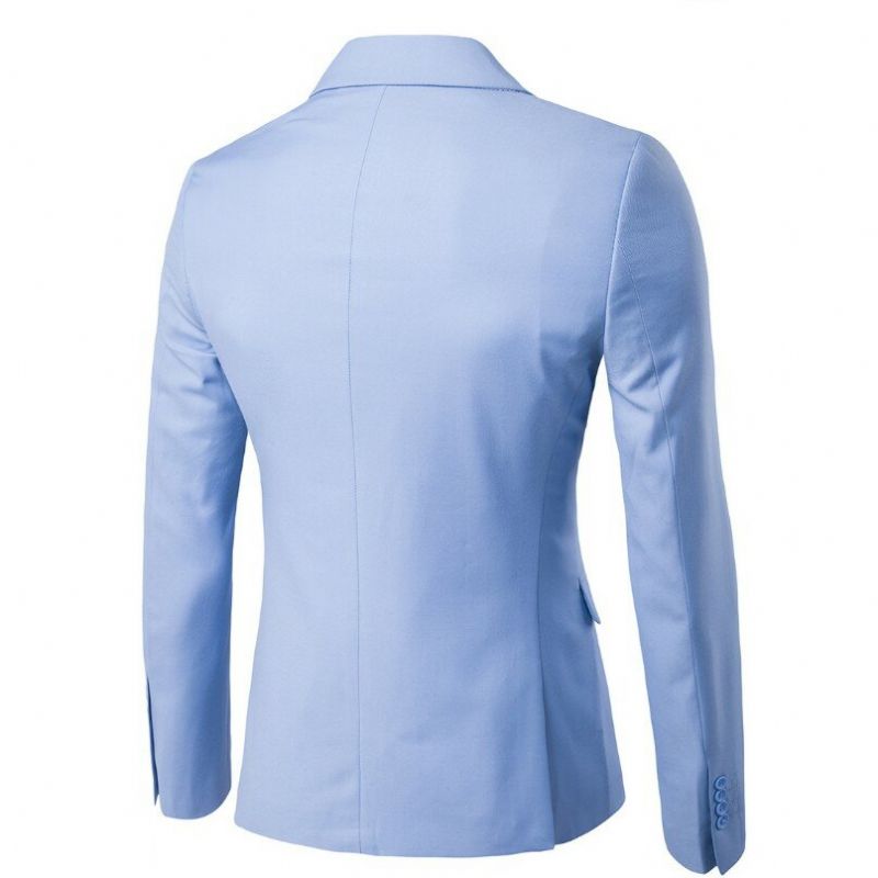 Hochwertiger Dreiteiliger Business-casual-blazer Für Herren