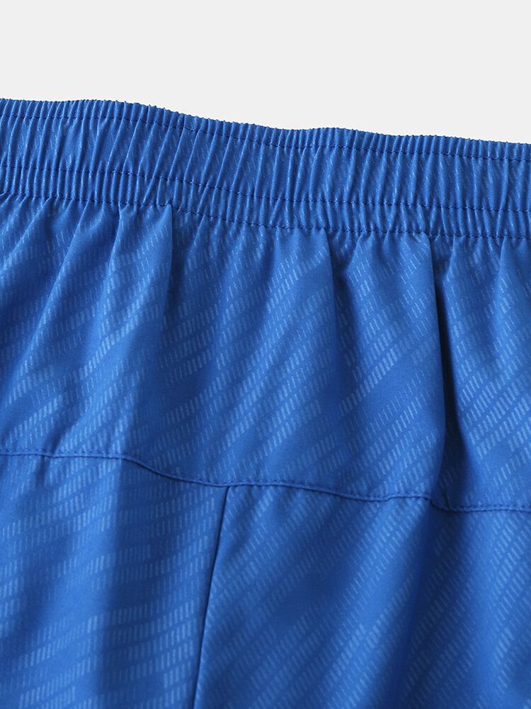 Herren Sport Qucik Drying Fahrrad Atmungsaktiv Elastische Taille Reißverschluss Lässige Shorts